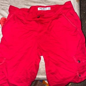 Red shorts new never wore them